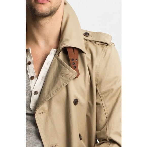 *Sold* Diesel 'Javelins' Double Breasted Trench - Picture 3 of 16